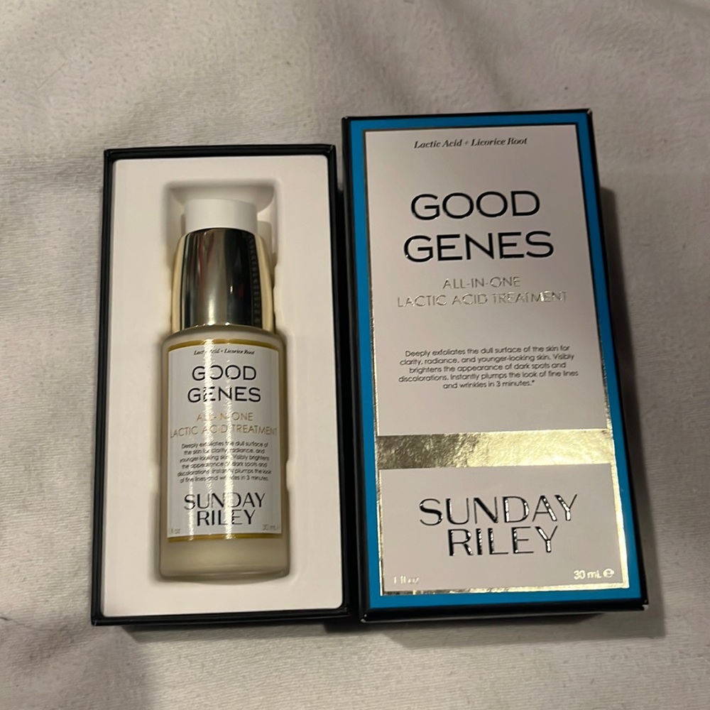 Brand new inbox Sunday, Riley good genes serum